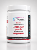 KOLLAGEN HYDROLISIERTES PULVER BOVINE Reines Peptid - 300g, für 30 Tage